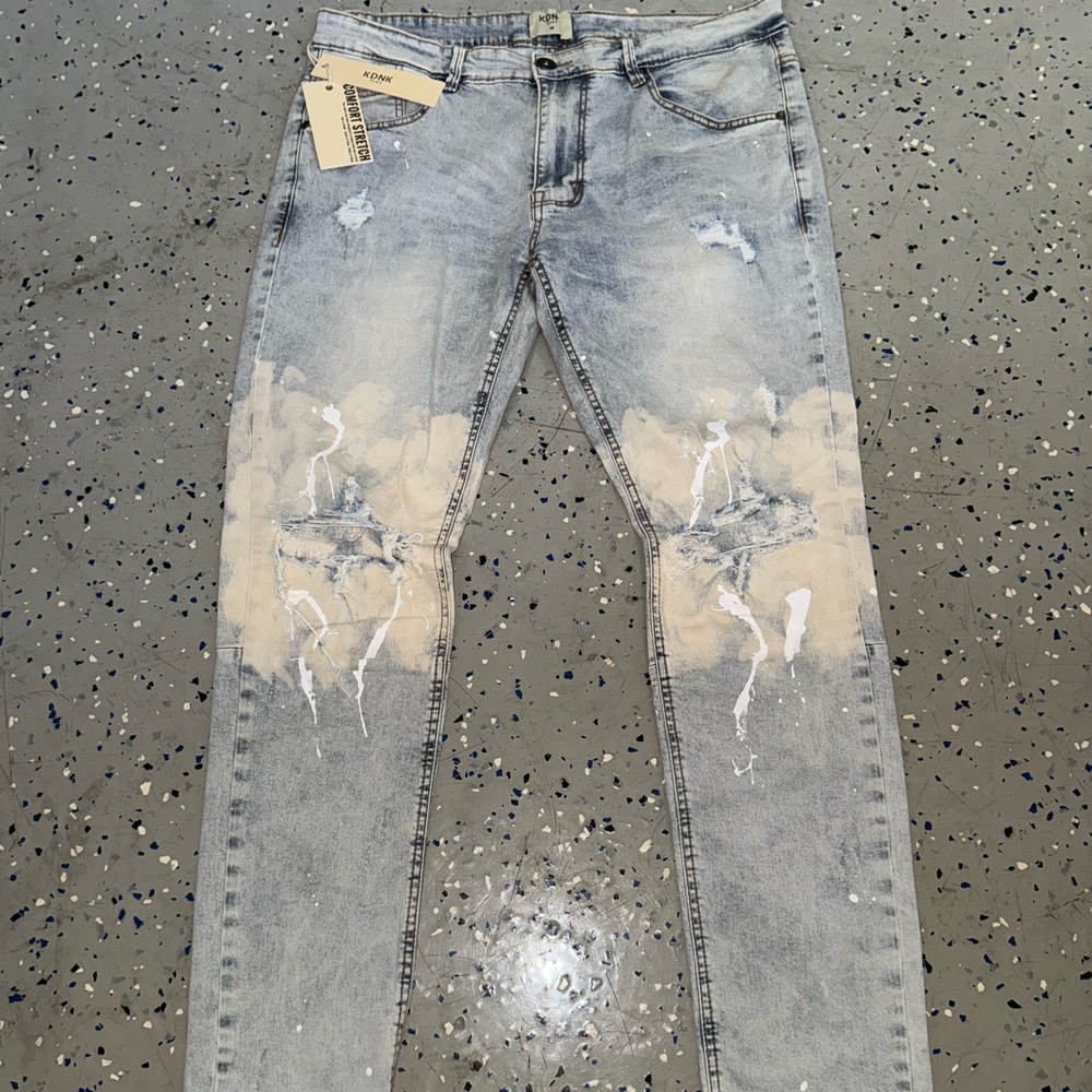KDNK Painters Distressed Jeans - 36